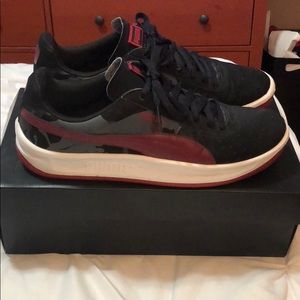 PUMA GV Special Men’s Size 11  Black and Burgundy.